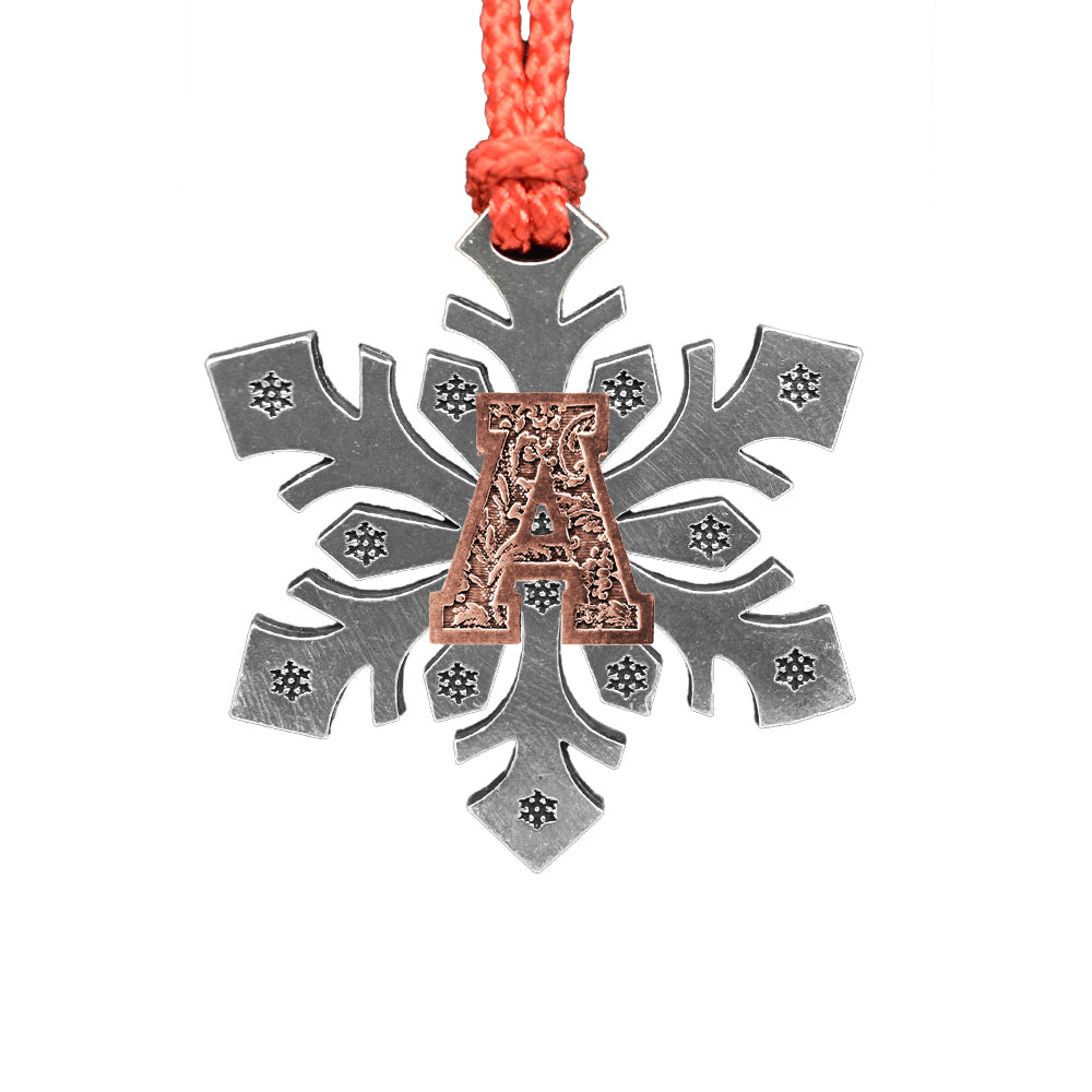 A Letter Christmas Ornament L001SF