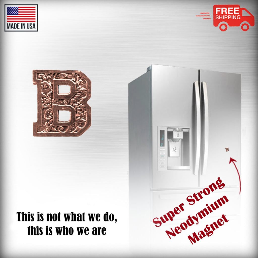 B Letter Magnet L002
