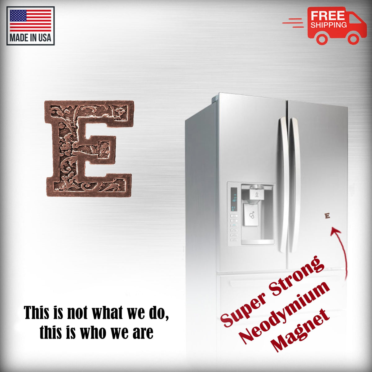 E Letter Magnets L005