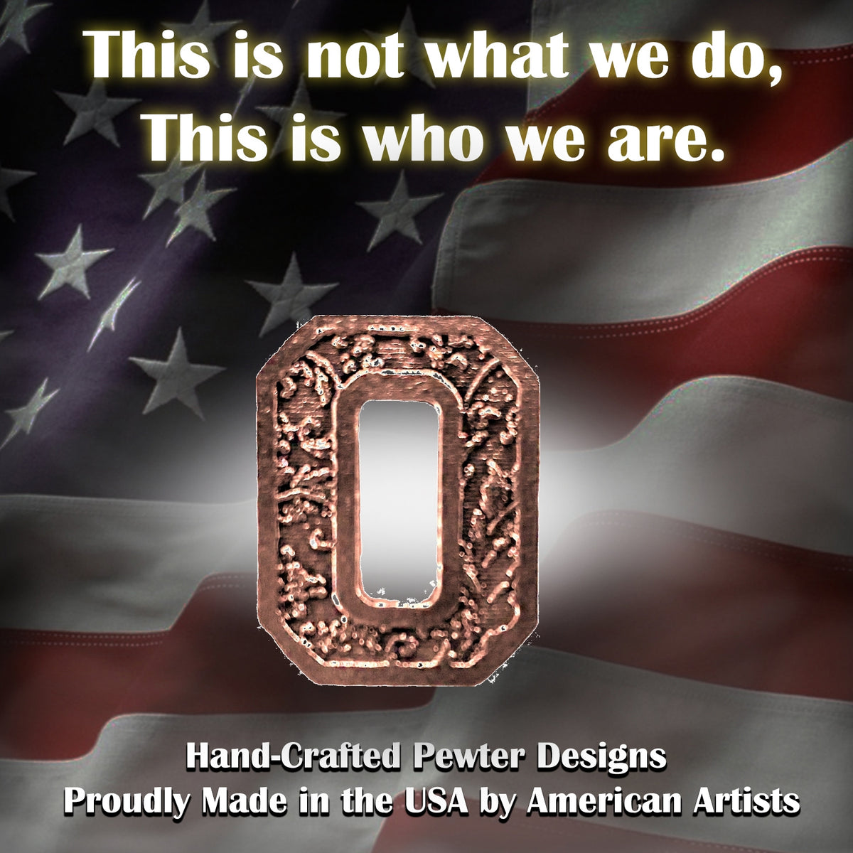 O Letter Pin L015