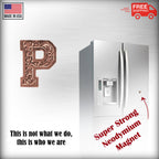 P Letter Magnet L016