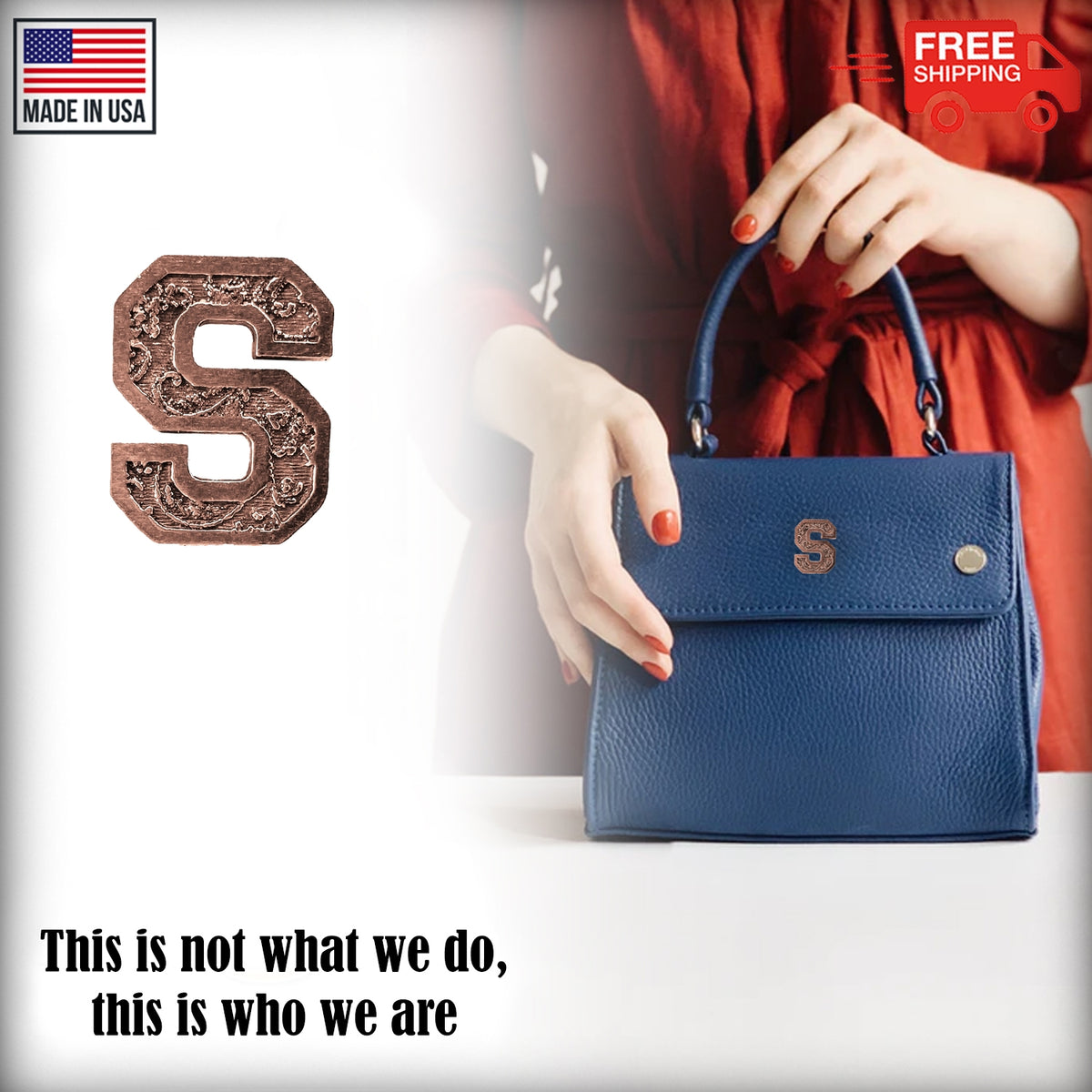 S Letter Pin L019