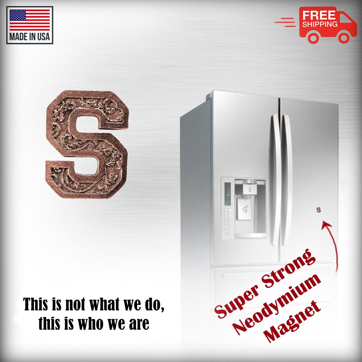 S Letter Magnet L019