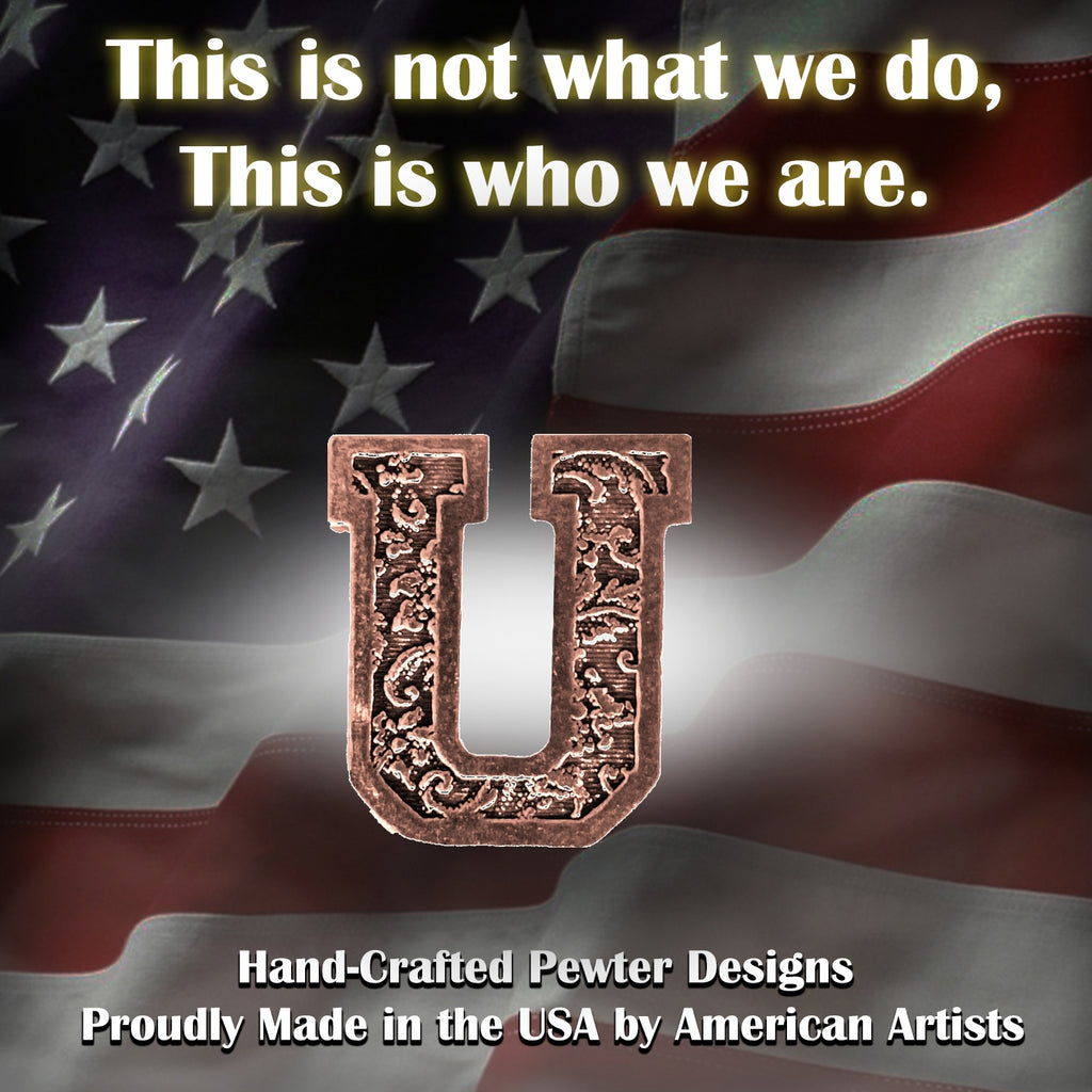U Letter Pin L021