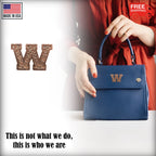 W Letter Pin L023