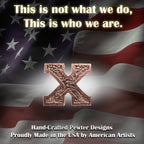 X Letter Pin L024