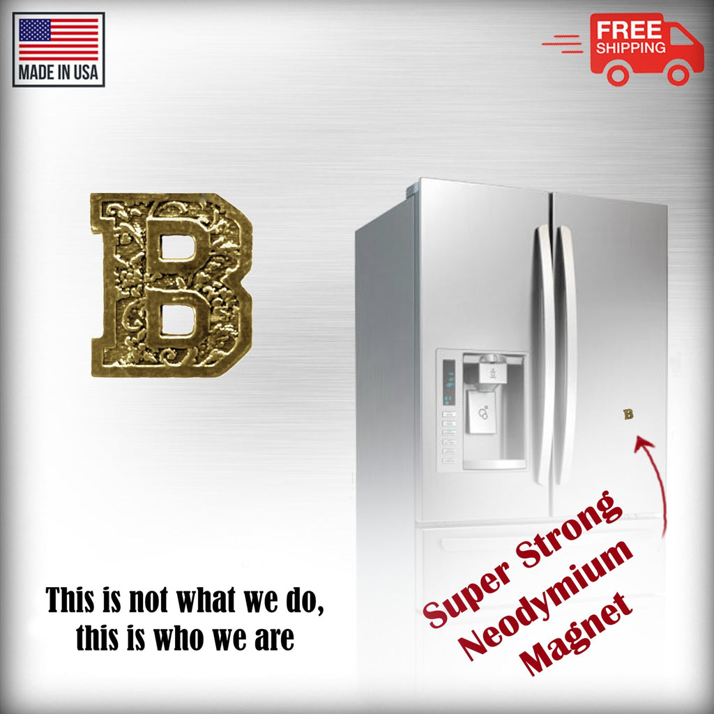B Letter Magnet L002