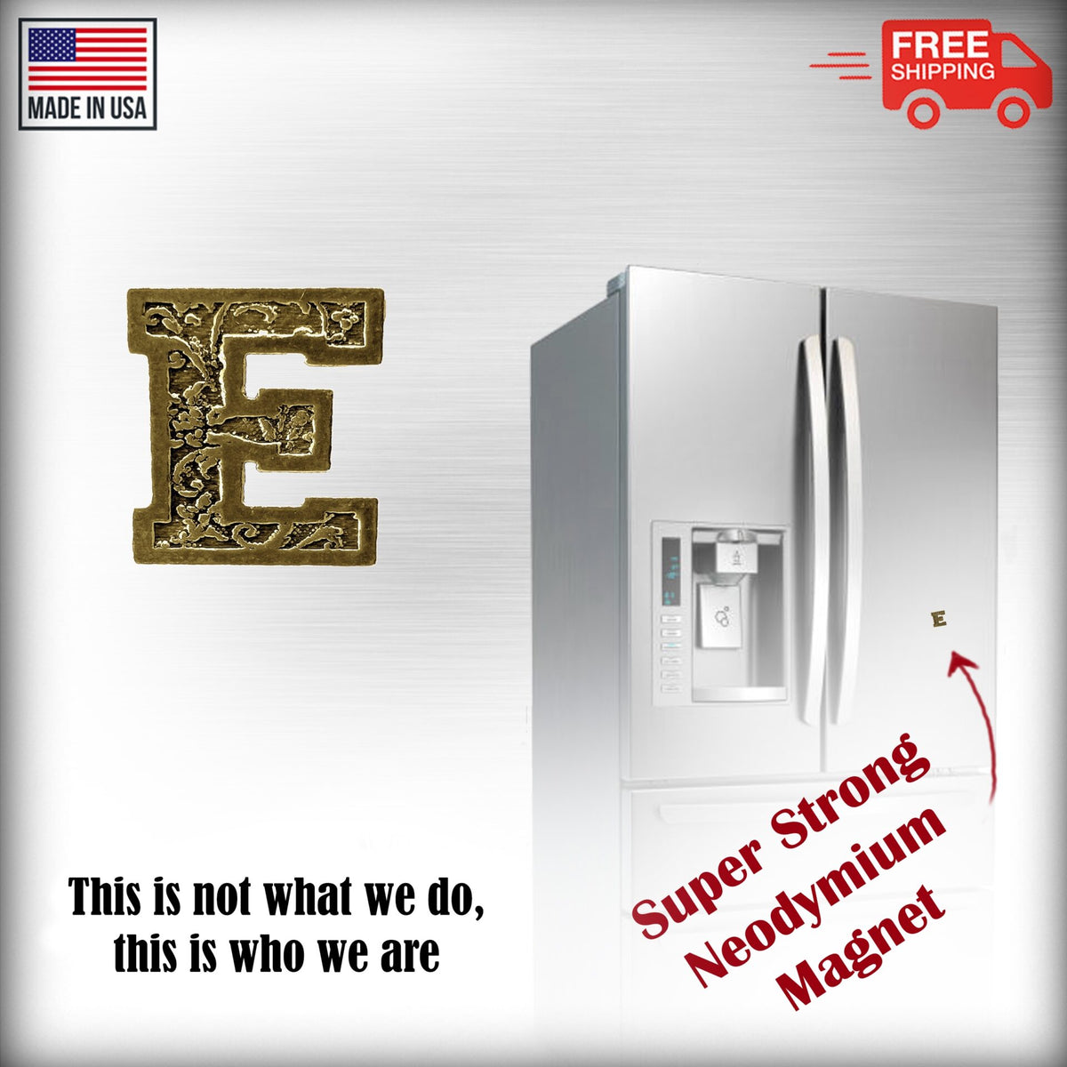 E Letter Magnets L005