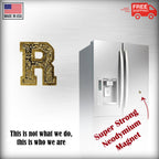 R Letter Magnet L018