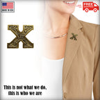 X Letter Pin L024