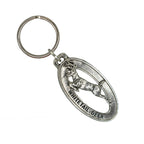 Whitetail Deer Leaping Keychain M006KC