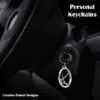 Whitetail Deer Antler Keychain M009KC