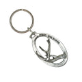 Whitetail Deer Antler Keychain M009KC