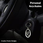 Mule Deer Antler Keychain M012KC