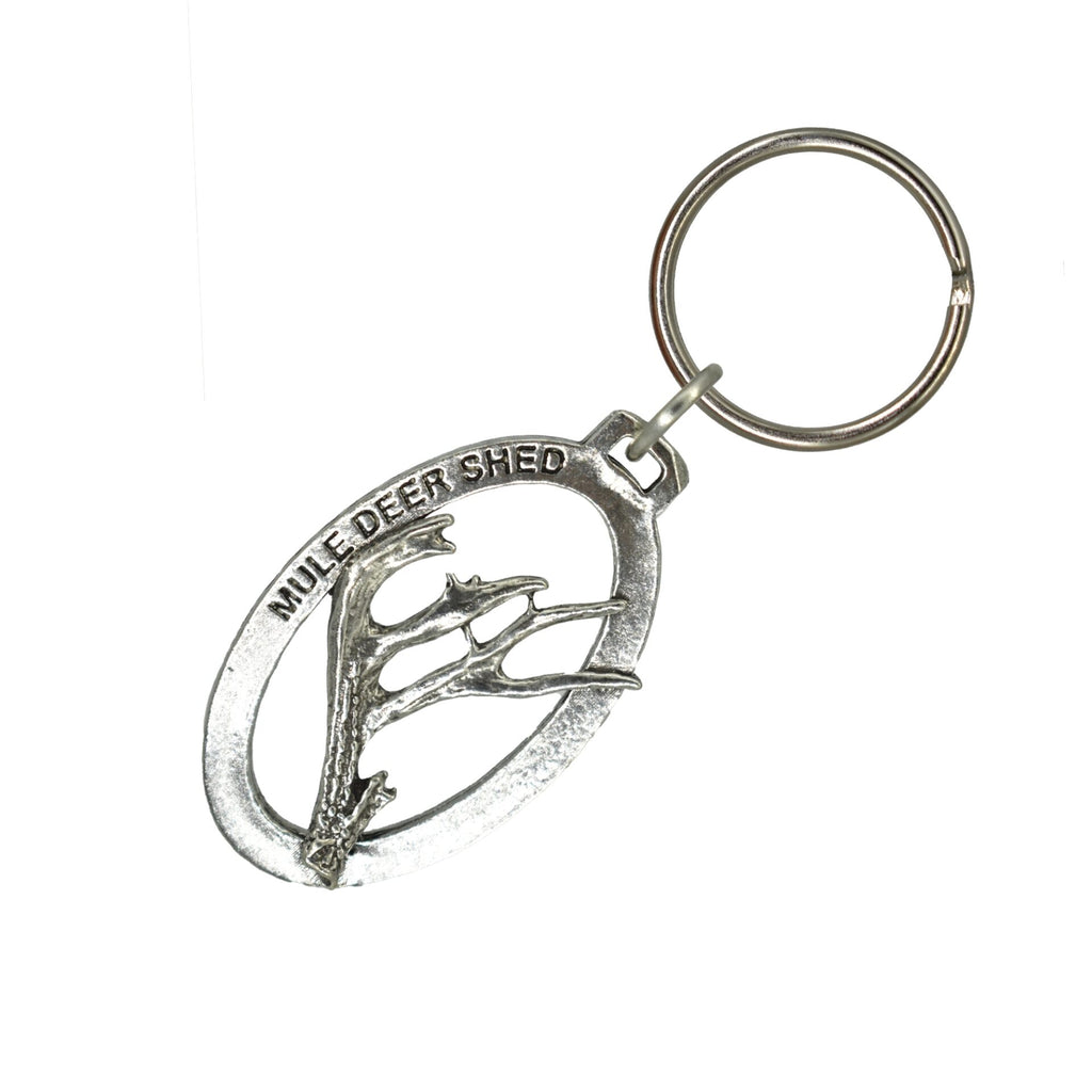 Mule Deer Antler Keychain M012KC