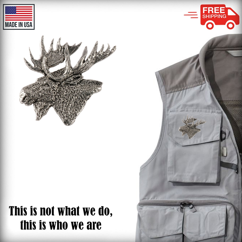 Moose Head Premium Pin M016PR