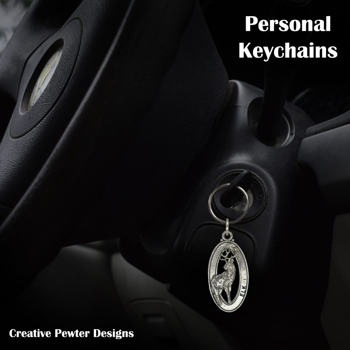 Elk Full Body Keychain M019KC