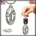 Caribou Keychain M021KC