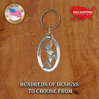 Pronghorn Antelope Running Keychain M023KC