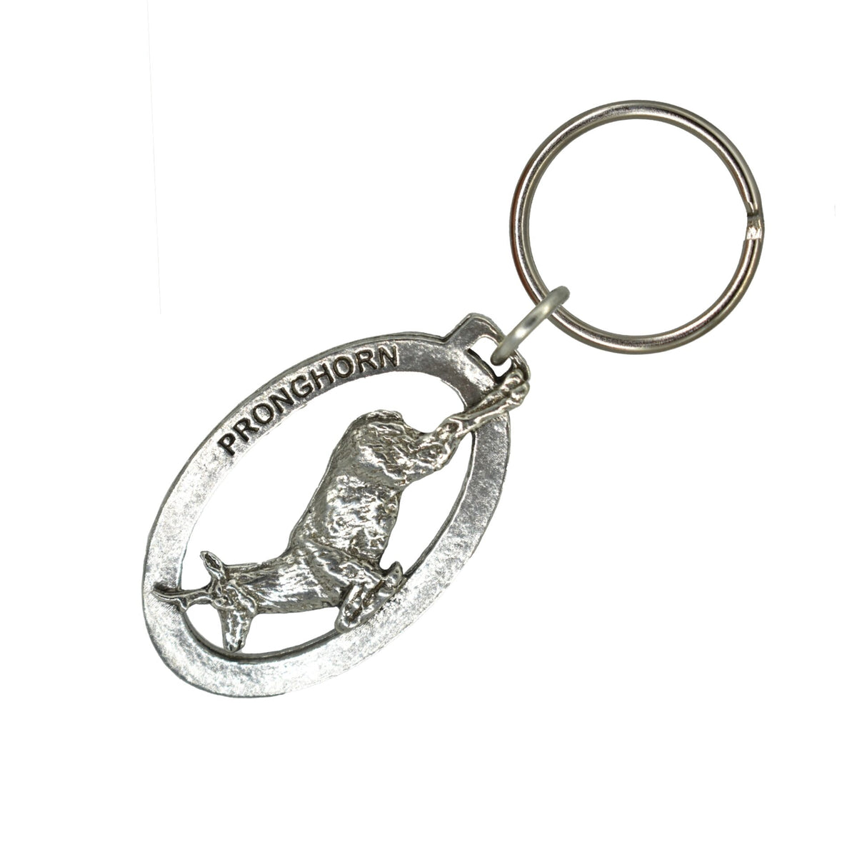 Pronghorn Antelope Running Keychain M023KC