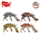 Deer With Rabbit Pin M024