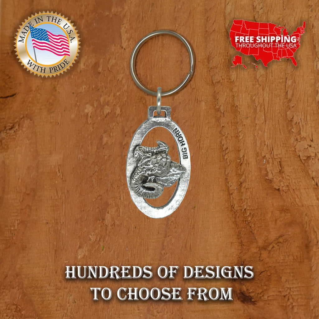 Bighorn Sheep Keychain M026KC
