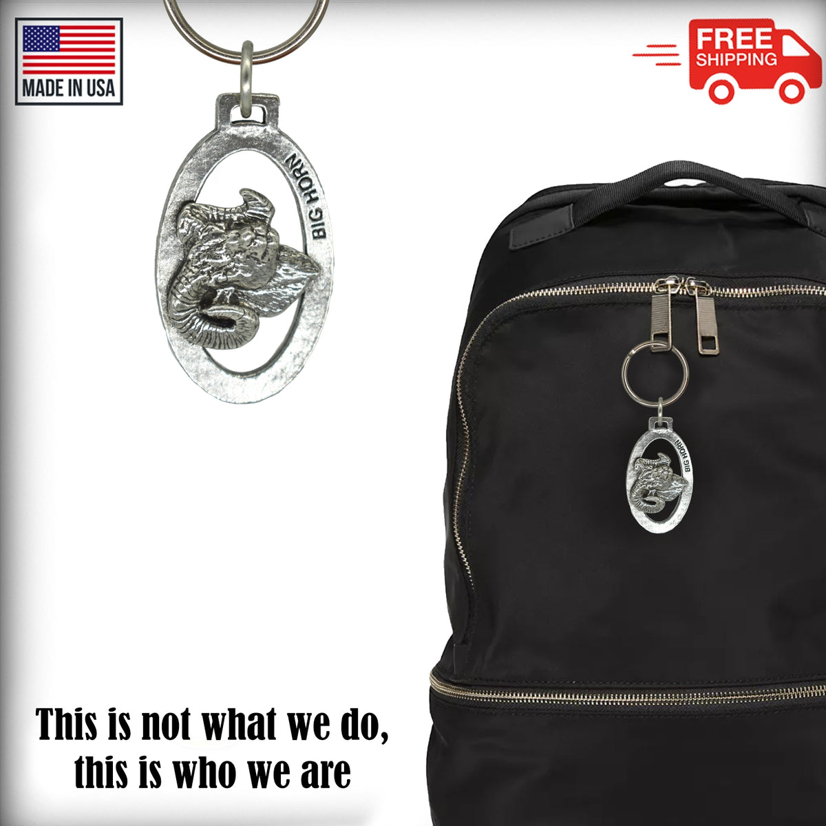 Bighorn Sheep Keychain M026KC