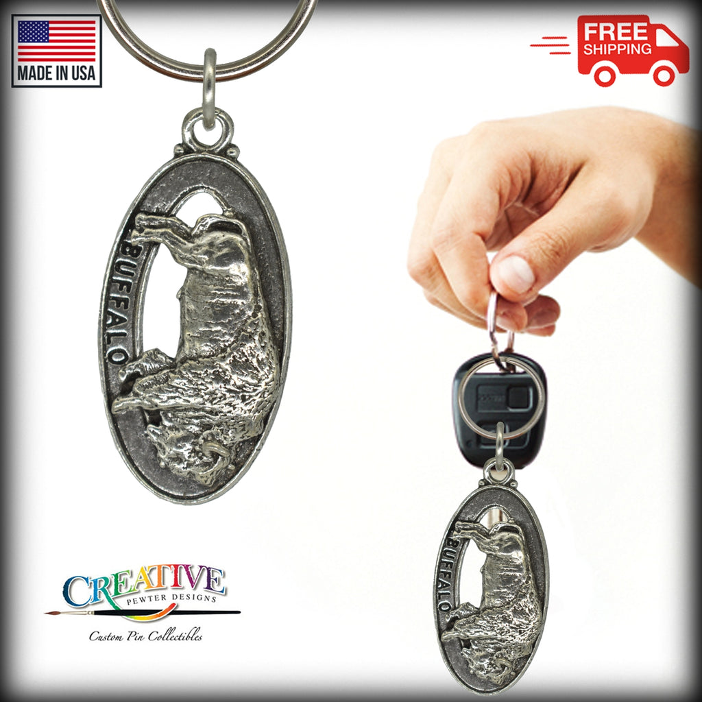 Buffalo Keychain M029AKC