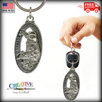 Buffalo Keychain M029AKC