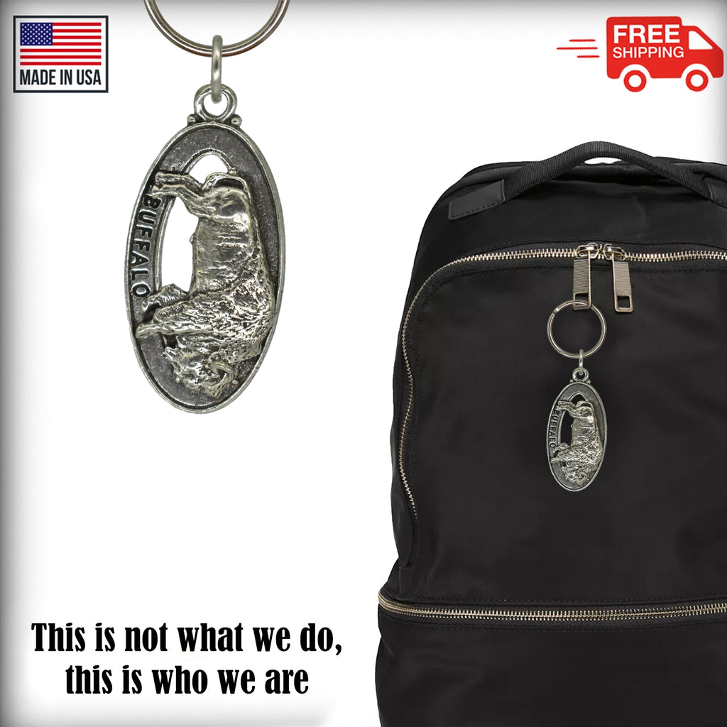 Buffalo Keychain M029AKC