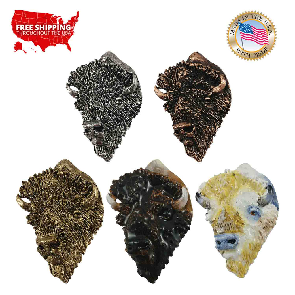 Buffalo Head Premium Pin M030PR