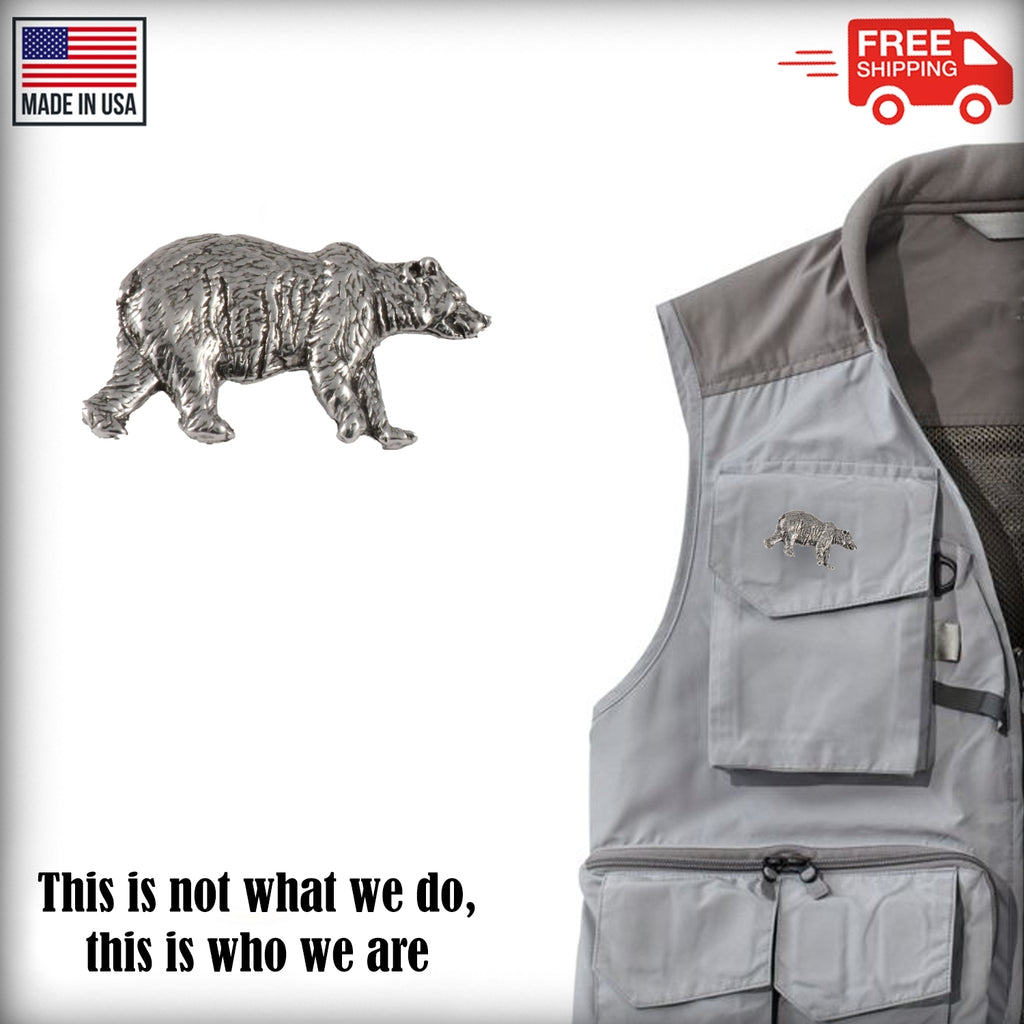 Grizzly Body Pin M035