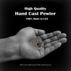 Bear Foot Print Pin M038