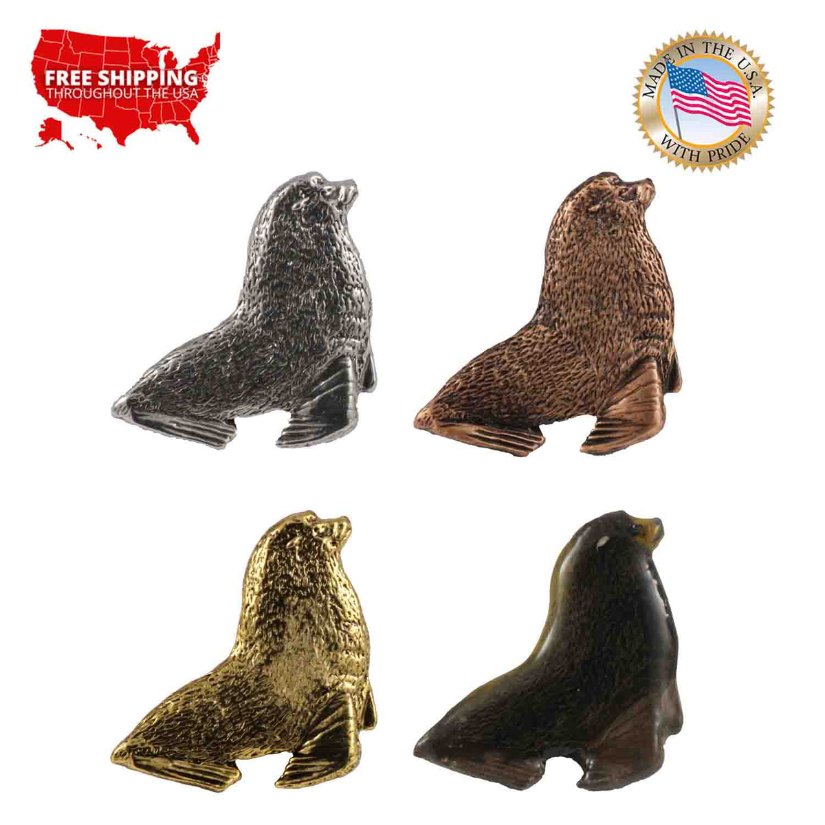 Sea Lion Pin M059