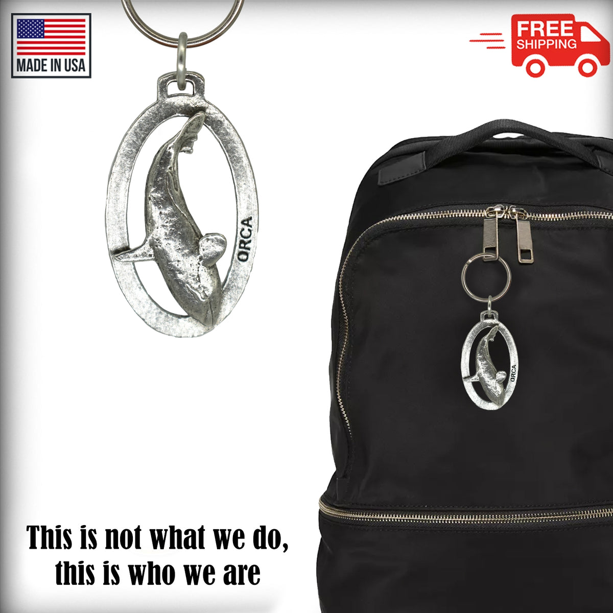 Orca Keychain M073KC