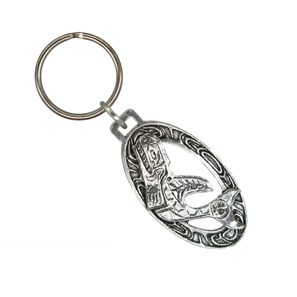Native American Style Orca Keychain M075KC