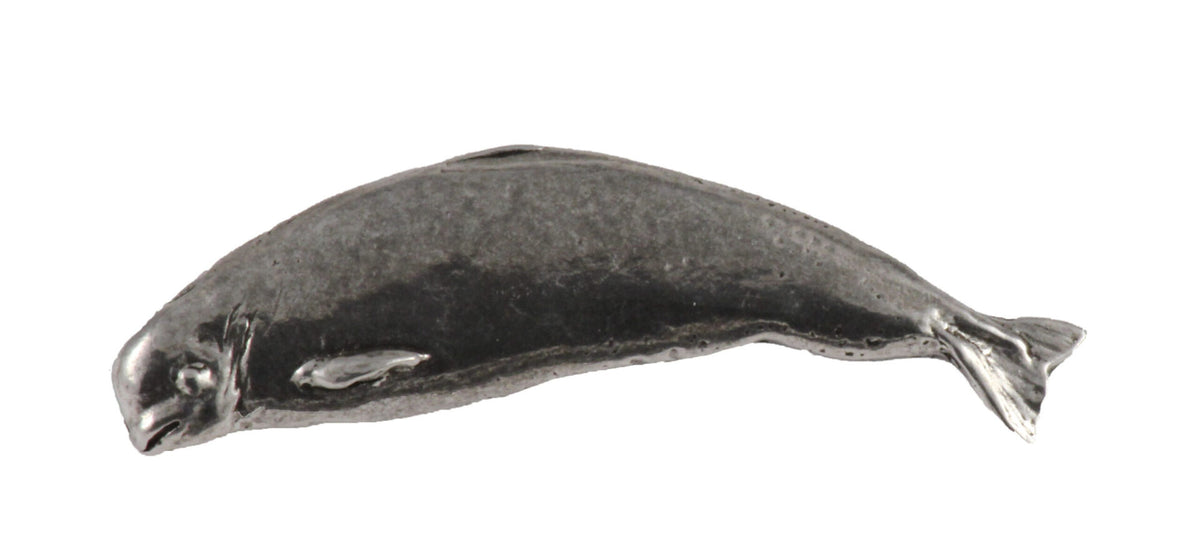 Beluga Whale Pin M076