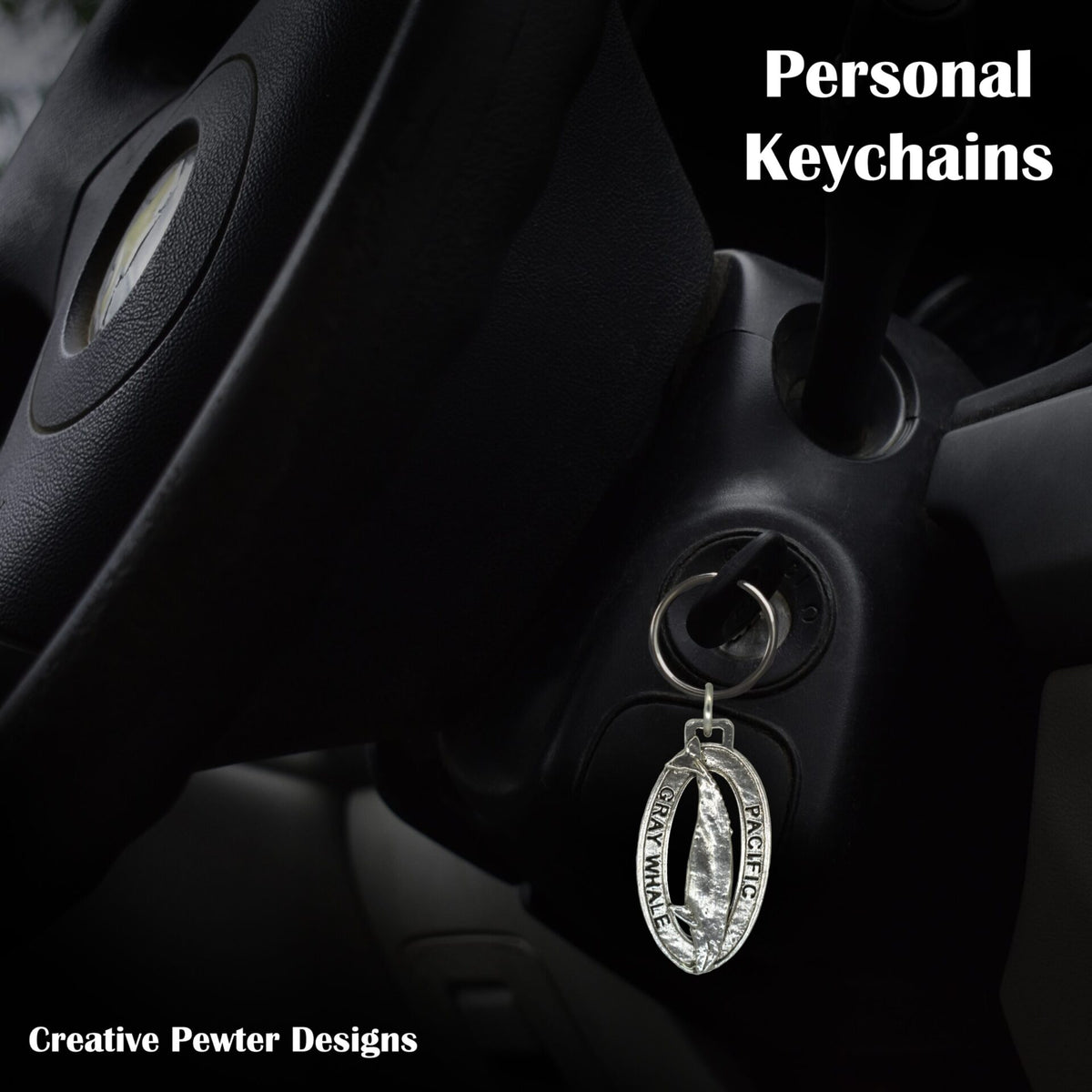 Grey Whale Keychain M080KC