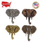Elephant Head Pin M091