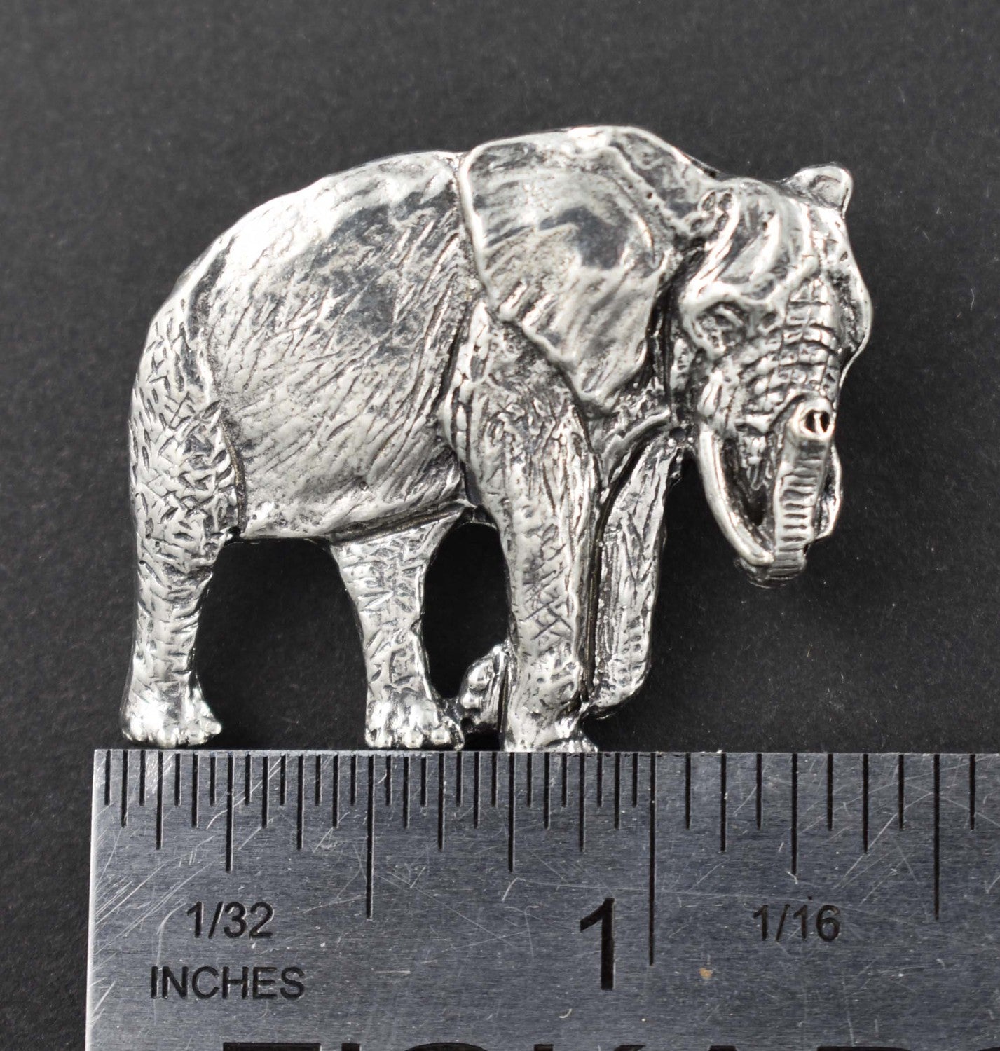 African Elephant Pin