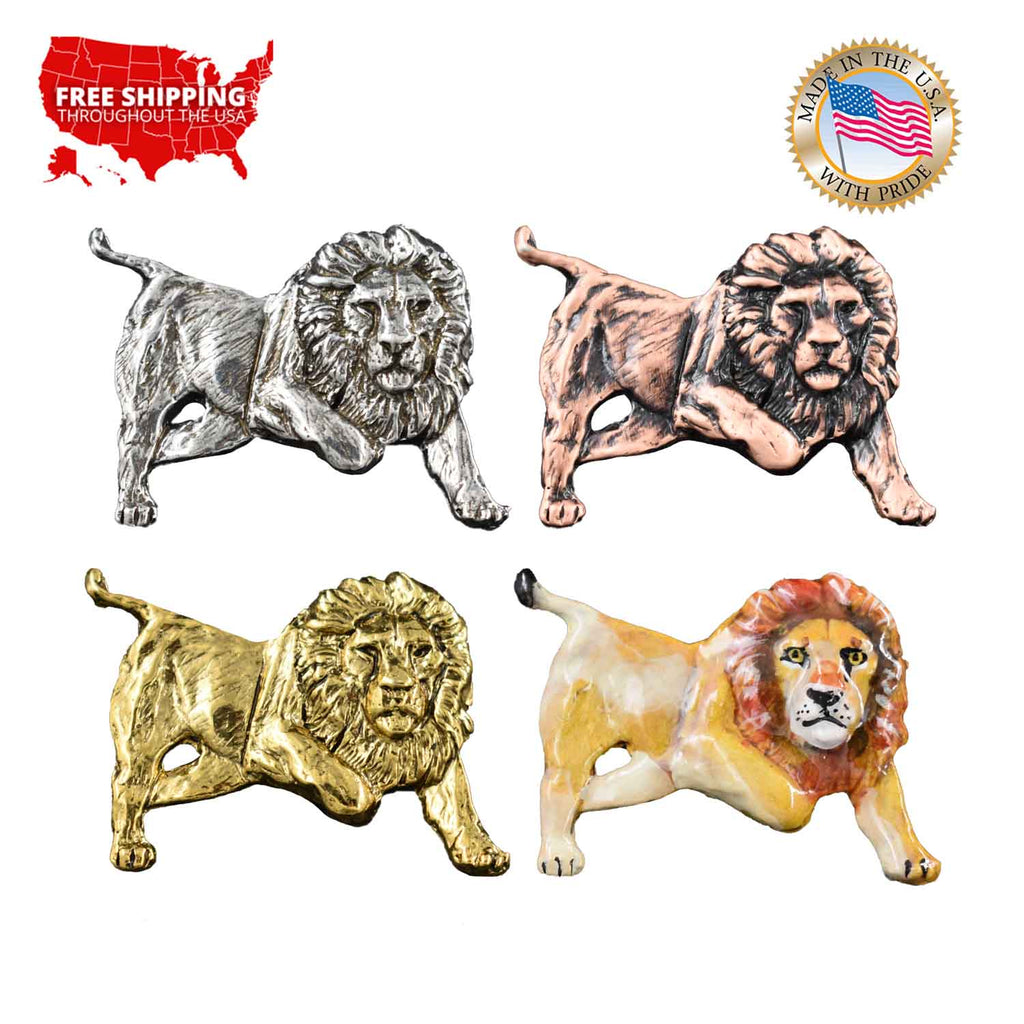 Lion Body Large Pin M103