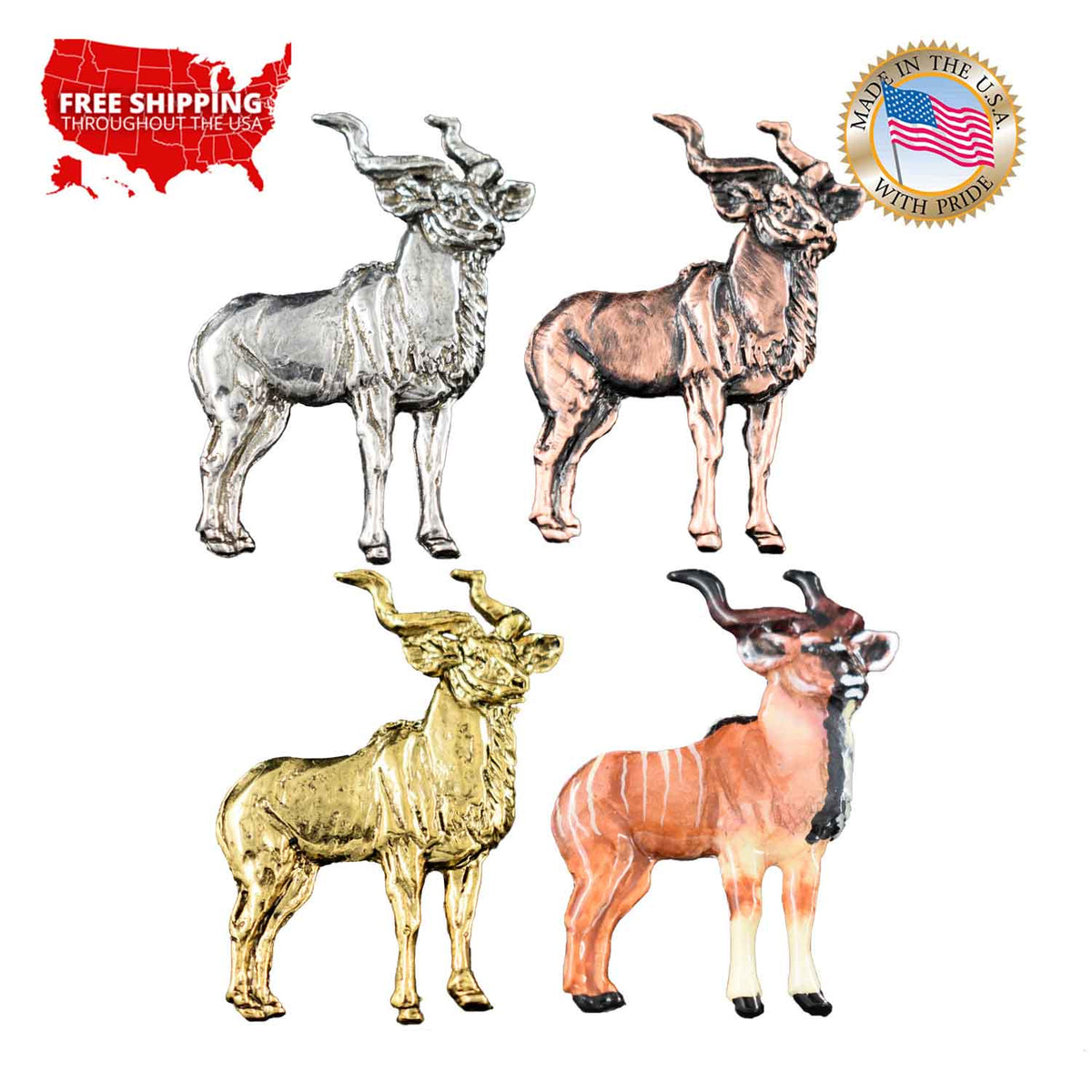 Kudu Body Large Pin M105
