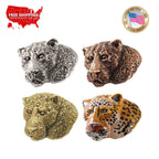 Leopard Head Premium Pin M112PR