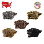 Leopard Head Pin M112