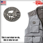 Horse In Circle Pin M135