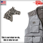 Arabian Stallion Head Pin M140