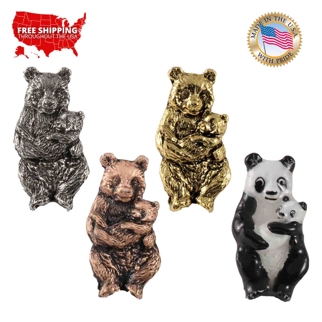 Panda And Baby Pin M152