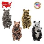 Panda And Baby Pin M152
