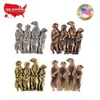 Meerkat Family Pin M170