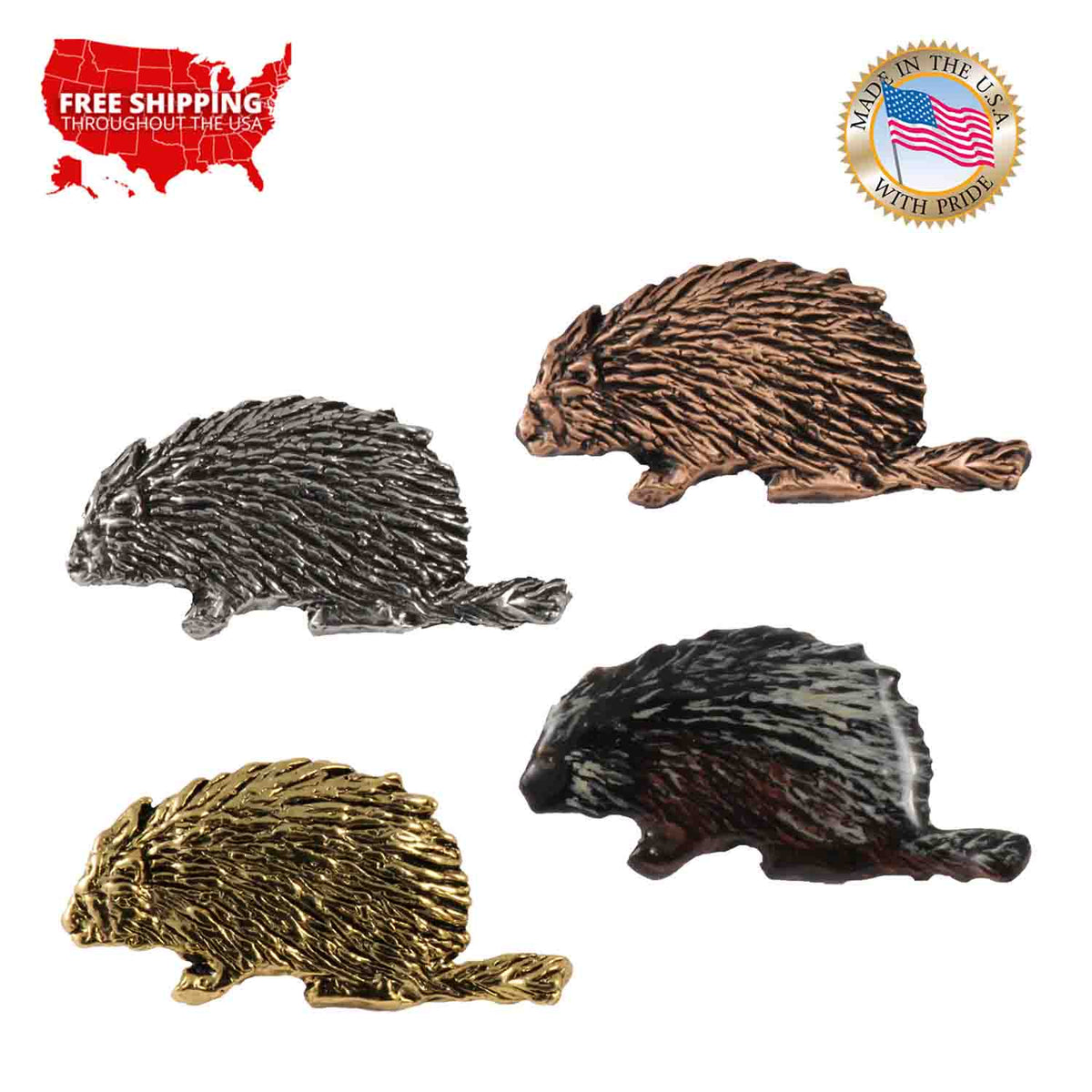 Porcupine Pin M178